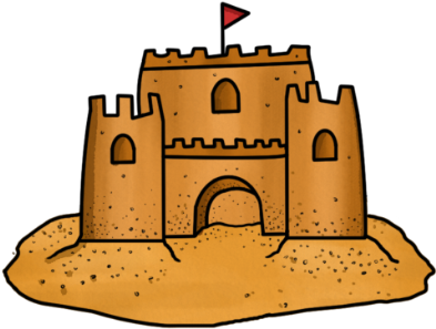 Stock Smart Exchange Usa Galleryitem Sandcastlegalleryitem - Sand Castle Clipart Png (420x420), Png Download