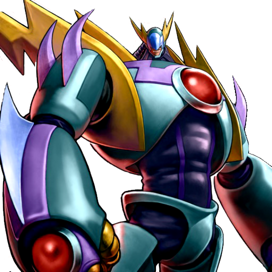 Evil Hero Lightning Golem - Yugioh Elemental Hero Clayman (544x544), Png Download