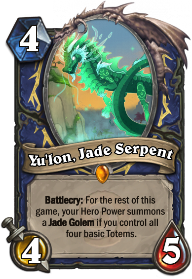 Summoned All Your Totems Summon A Jade Golem Instead - Hearthstone Tol Vir (400x573), Png Download