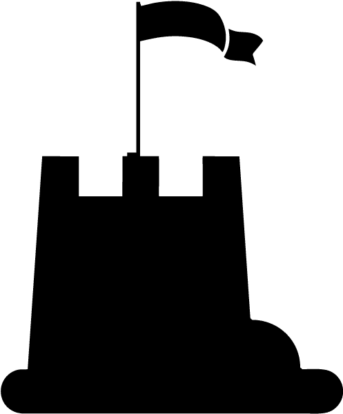 Sandcastle - Portable Network Graphics (750x750), Png Download