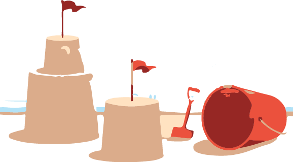 Sandcastle (578x319), Png Download