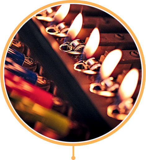 Several Lit Up Lighters - Lighter (471x515), Png Download