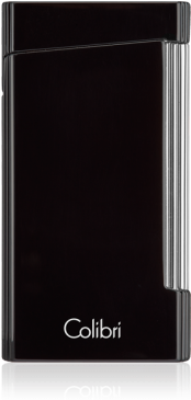Colibri Voyager Double Jet Flame Lighter Black Chrome - Colibri Voyager Double Jet Lighter - Black & Chrome (500x500), Png Download
