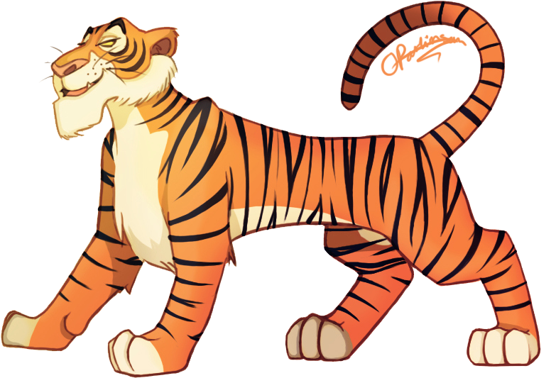 The Jungle Book The Jungle Book, Jungle Party, Book - Jungle Book Figure Shere Khan (800x600), Png Download