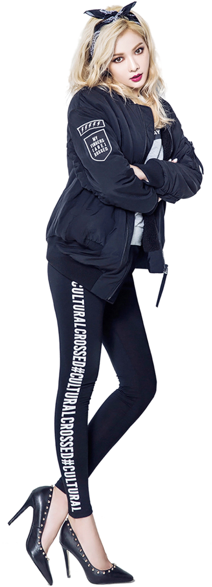 It Needs To Be A Transparent - Hyuna Looks (1000x1200), Png Download