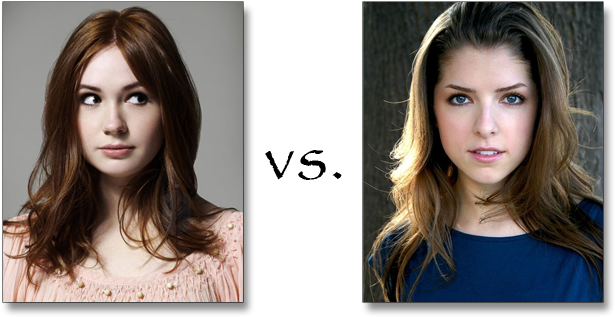 64 Karen Gillen Vs Anna Kendrick - Press Pass Collectibles Karen Gillan Doctor Who Sexy (650x350), Png Download