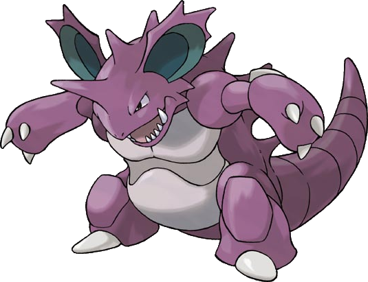 [ Img] - Nidoking Png (535x411), Png Download