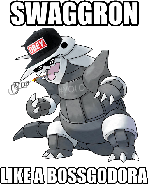 Swaggron Olo Likea Bossgodora Pokémon Go Pokémon X - All Steel Type Pokemon Names (656x656), Png Download