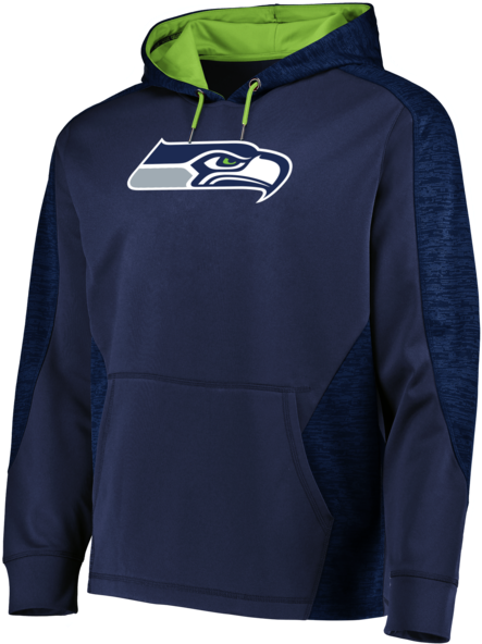 Seattle Seahawks Men's Navy Blue Majestic 2018 Armor - Seattle Seahawks (600x600), Png Download