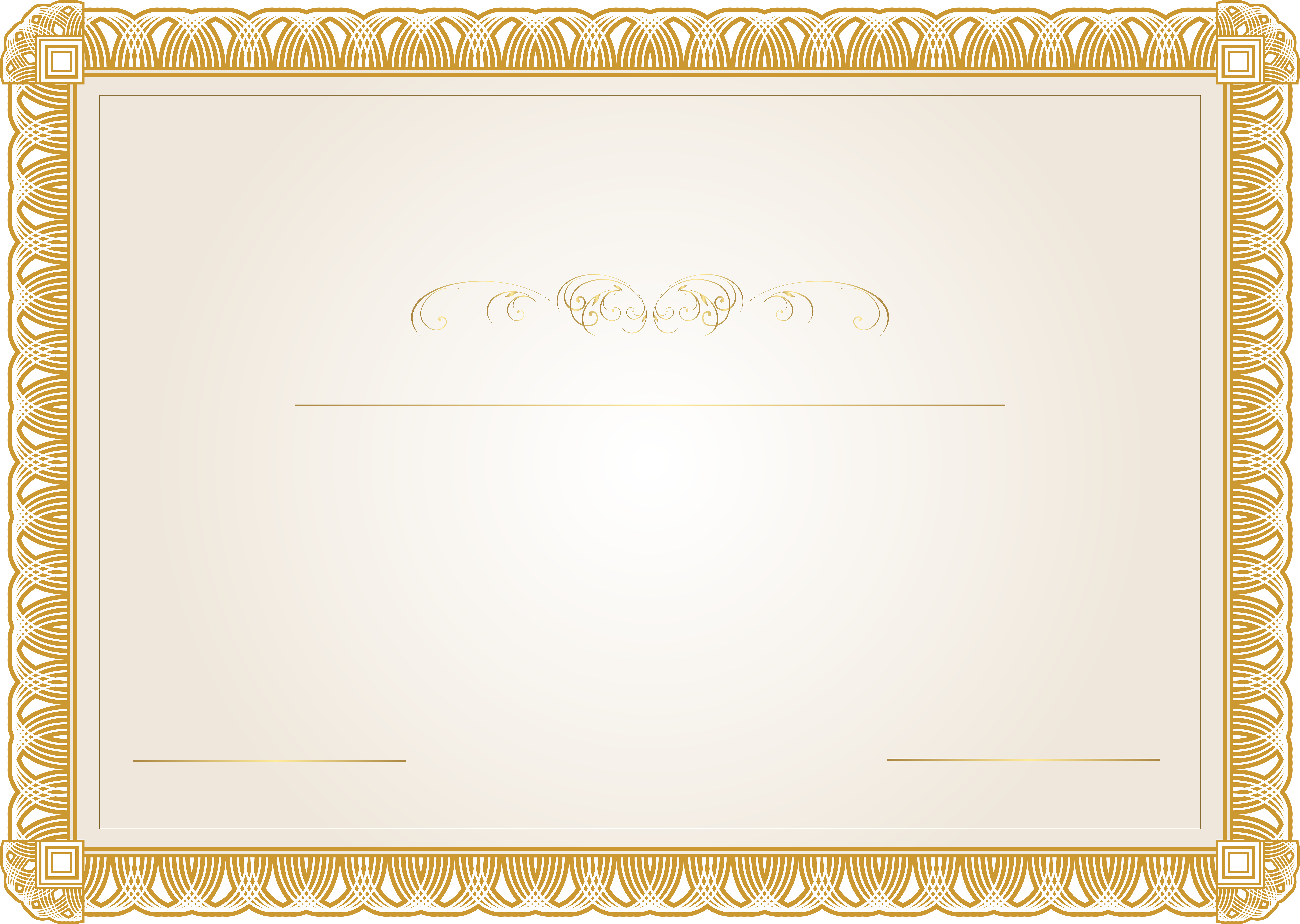 Certificate Png (8000x5687), Png Download