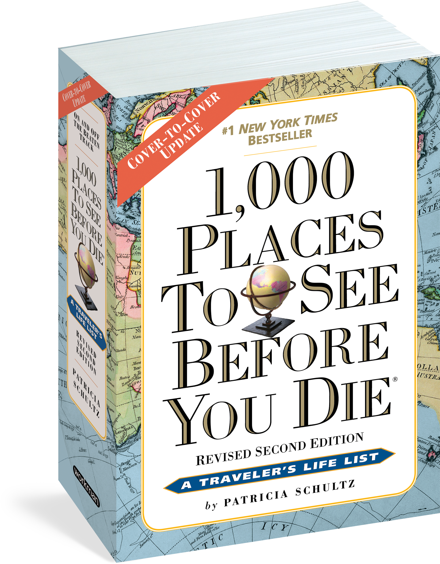 The World's Bestselling Travel Book Is Back In A More - 1,000 Places To See Before You Die: Revised Second (450x576), Png Download