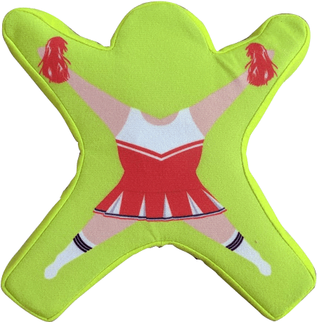 Cheerleader X Person - Cheerleading (880x500), Png Download