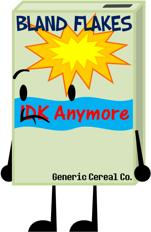 New Cereal Box Pose - Cereal Object (534x800), Png Download