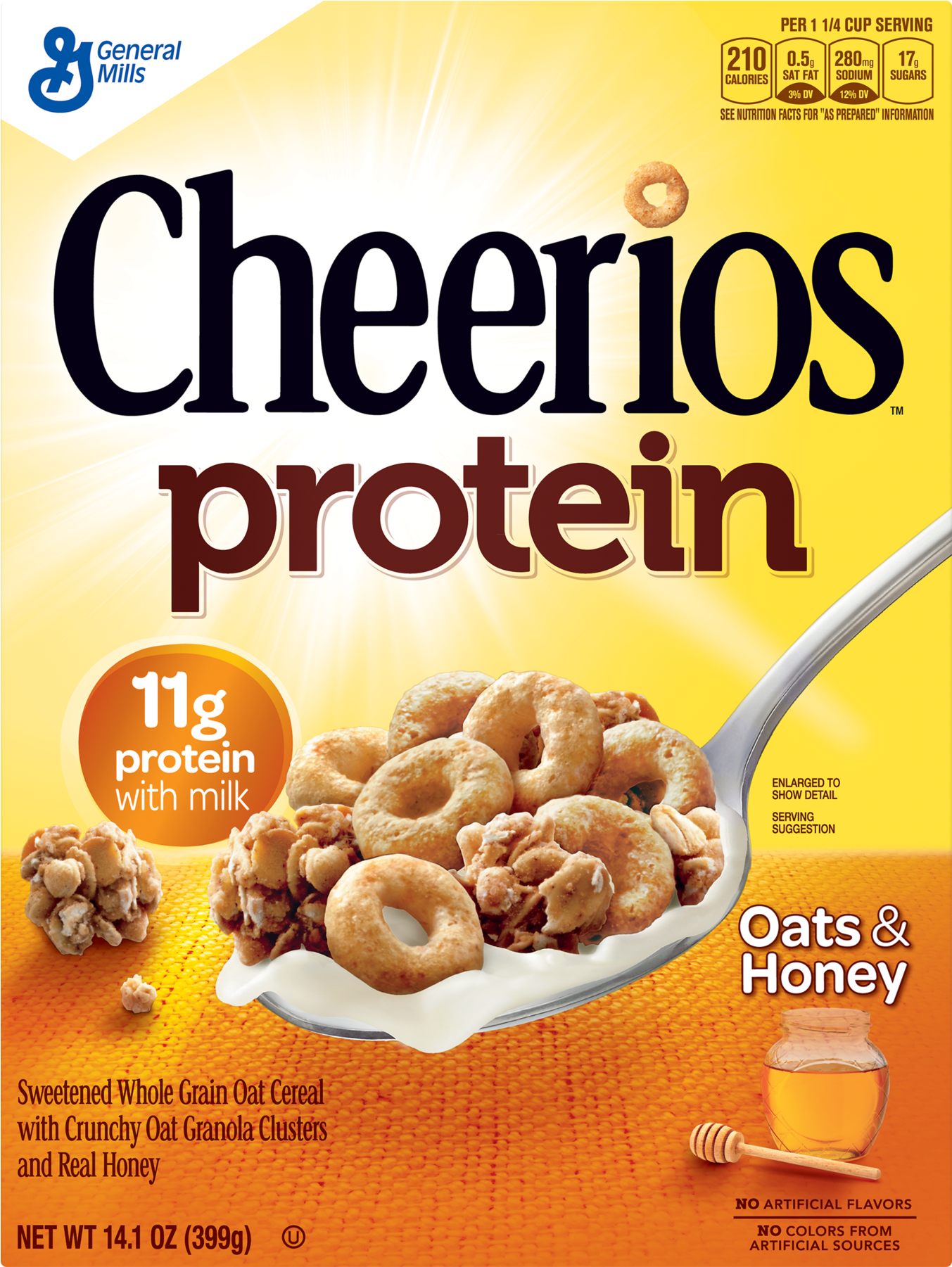 Png Cereal Transparent Bland - Cheerios Protein (1800x1800), Png Download