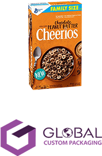 Cereal Boxes With Foiling - Chocolate Peanut Butter Cheerios Cereal 18.8 Oz. Box (400x400), Png Download