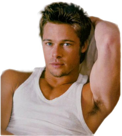 Brad Pitt & - Thelma Y Louise Brad Pitt (500x560), Png Download