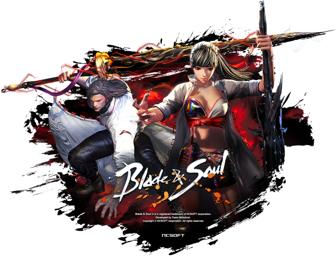 Download Blade And Soul Warrior New Class Update Splash Png Iwashiro