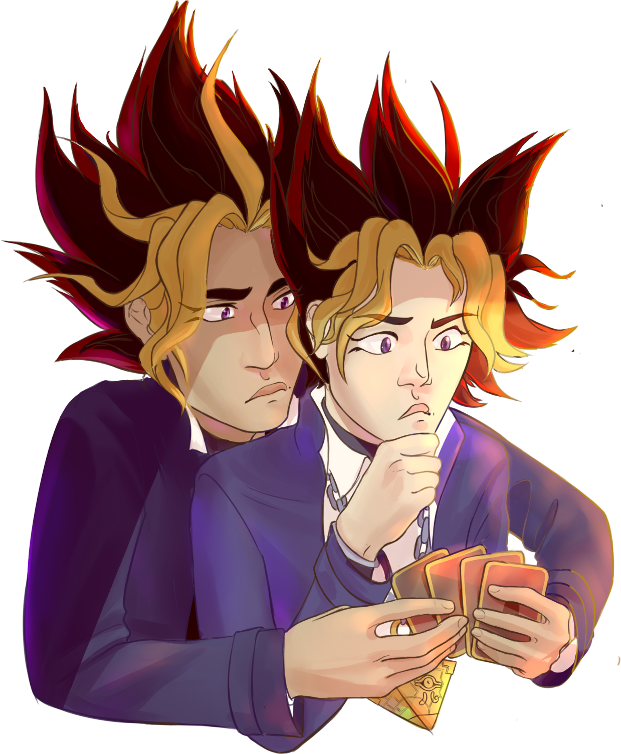 Should All Duels With Yugi Muto Be Considered Pair - Yugi Muto Art (1280x1531), Png Download