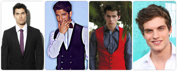Tyler Hoechlin Tyler Posey Dylan O'brien Daniel Sharman - Formal Wear (600x243), Png Download