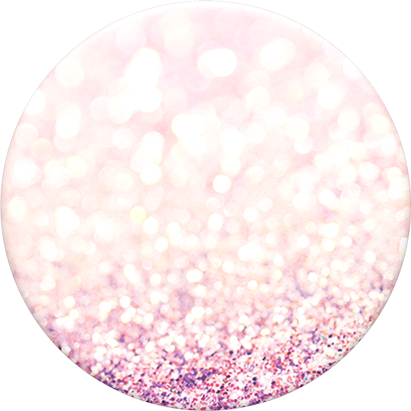 Blush - Rose Gold Glitter Popsocket (1000x1000), Png Download