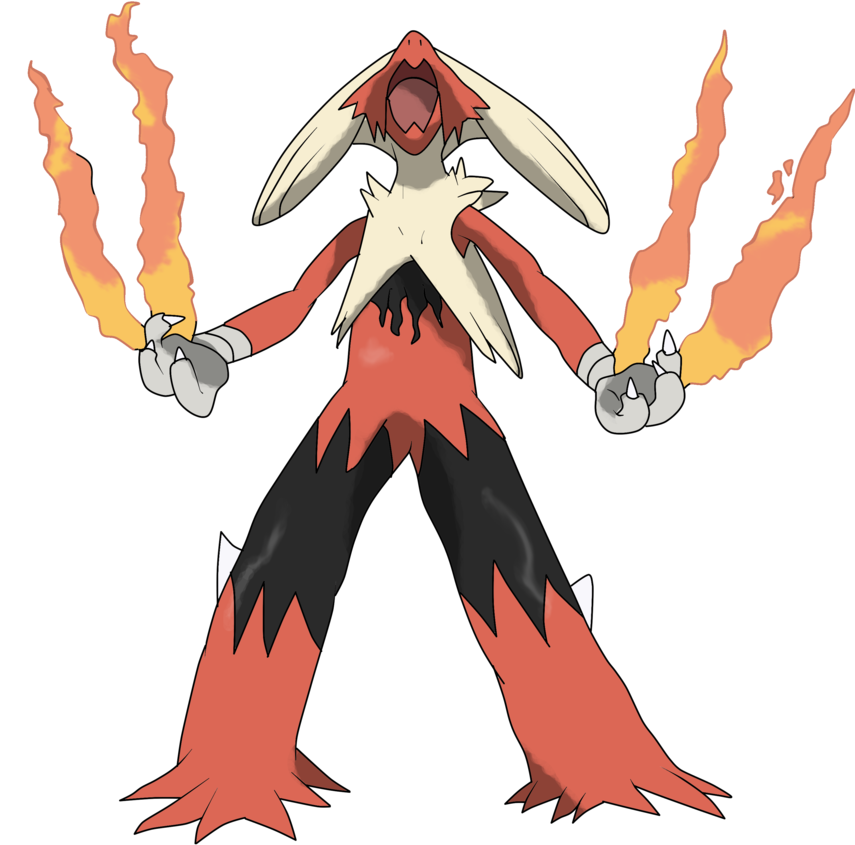 Mega Blaziken By Theangryaron On Deviantart - Pokemon Mega Blaziken (861x927), Png Download