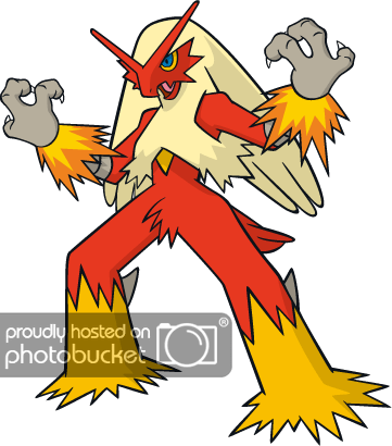 Blaziken - Pokemon De Fuego (361x410), Png Download