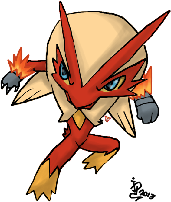I'm Trading My Lvl100 Blaziken Over From My - Pokemon Blaziken Chibi (581x684), Png Download