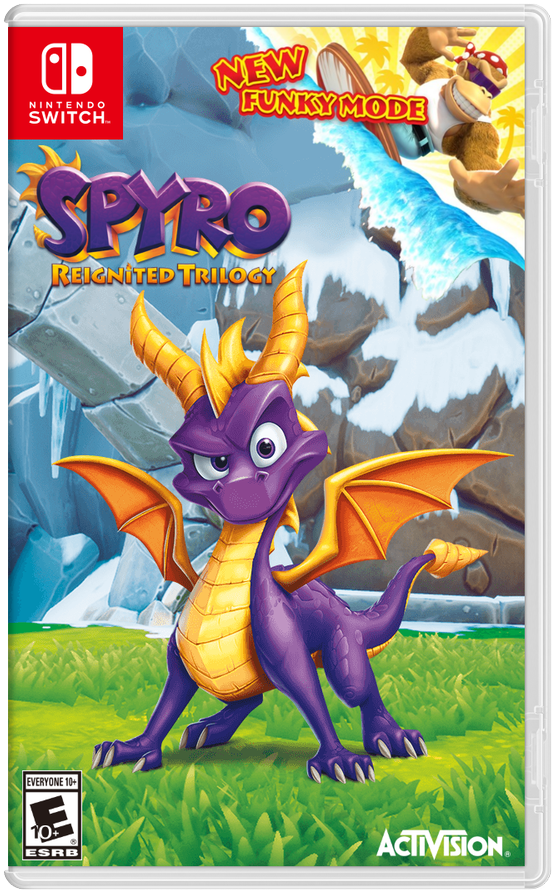 Defective Dimensions On Twitter - Spyro Reignited Trilogy Switch (1200x900), Png Download