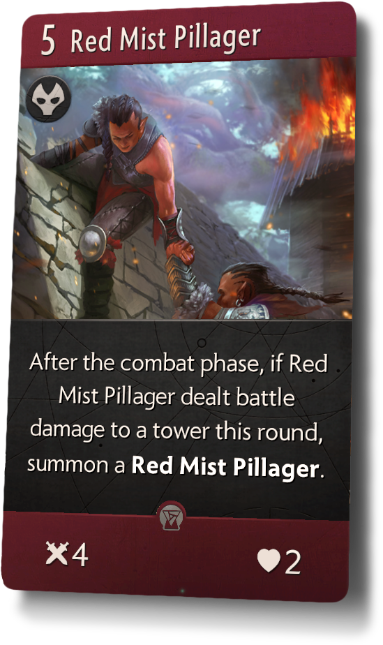 Red Mist Pillager (662x800), Png Download