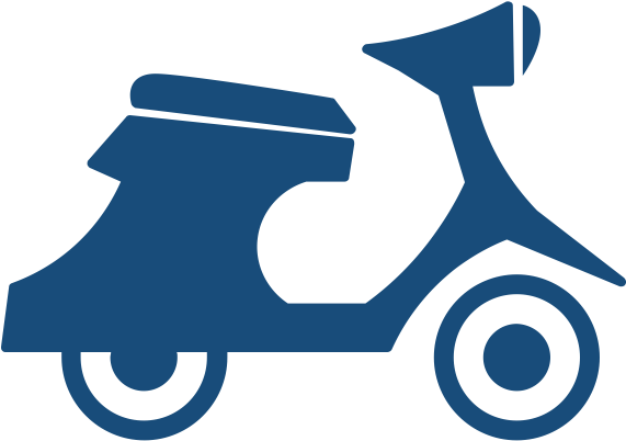 Rates - Vespa (687x602), Png Download