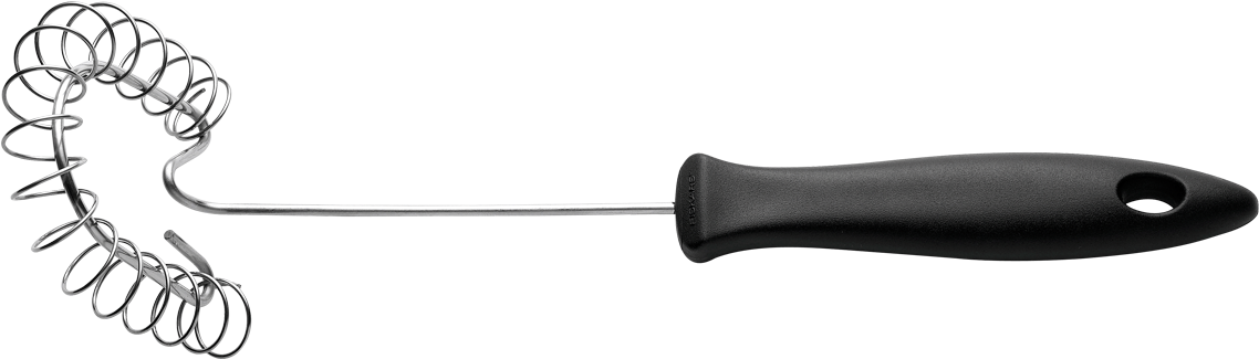 Spiral Whisk With Rubber Handle - Fiskars F162838071 Whip Spiral Medium 24 Cm (1280x857), Png Download