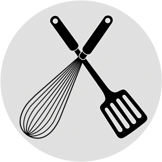 Whiskandspatula2 - Spatula And Whisk Logo (1000x656), Png Download