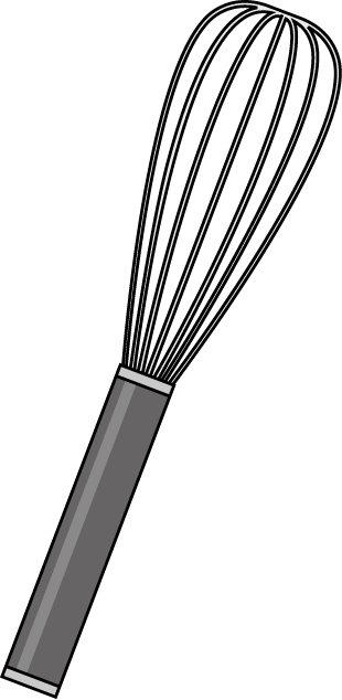 Whisk Clip Art - Clipart Whisk (310x634), Png Download