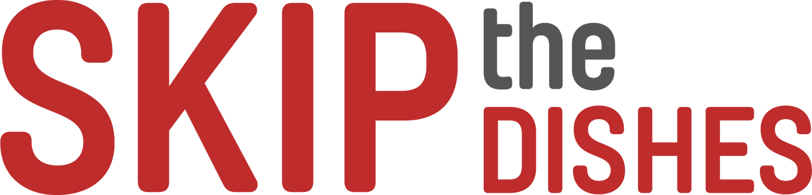 For Delivery, Please Download The Skip The Dishes, - Skip The Dish Logo (1600x385), Png Download