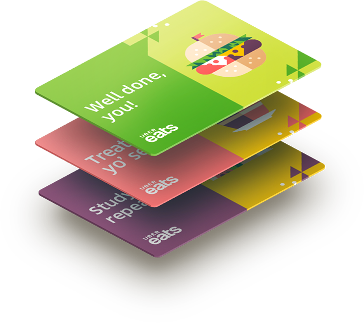 Ubereats Gift Card (720x640), Png Download