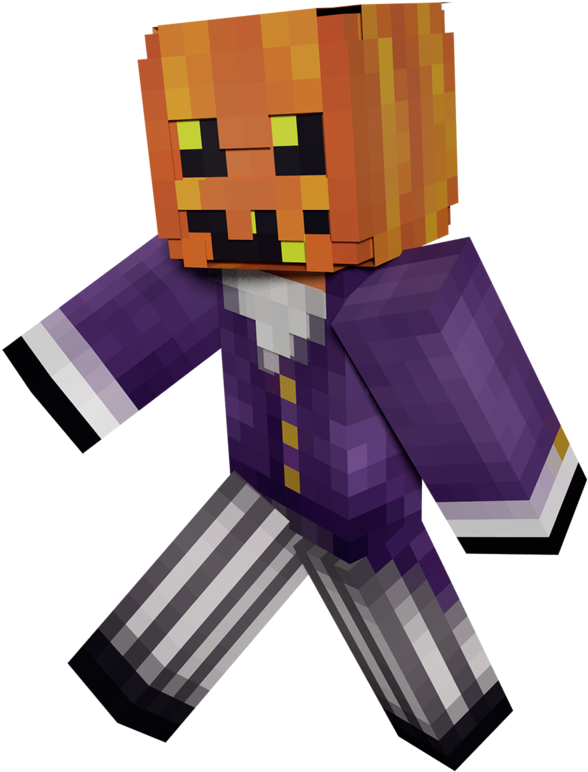 This Is My Take On A Jack O' Lantern Dude (1000x1000), Png Download