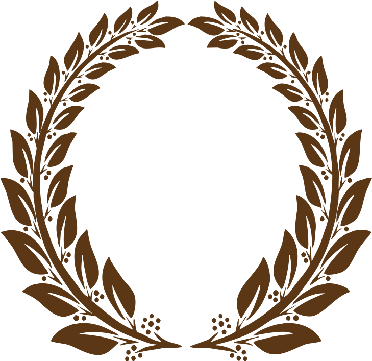 Stencil Font, Stencils, Layout Design, Arte Digital, - Laurel Wreath (800x800), Png Download