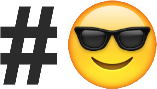 The Year's Most Popular Emojis And Hashtags - Emojis De Instagram Png (656x368), Png Download