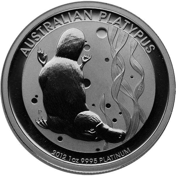 Australian Platinum Platypus - Silver (600x600), Png Download