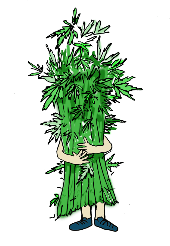In A Flash Of Fear, I Dropped The Knife And Sprinted - Illustration (600x827), Png Download
