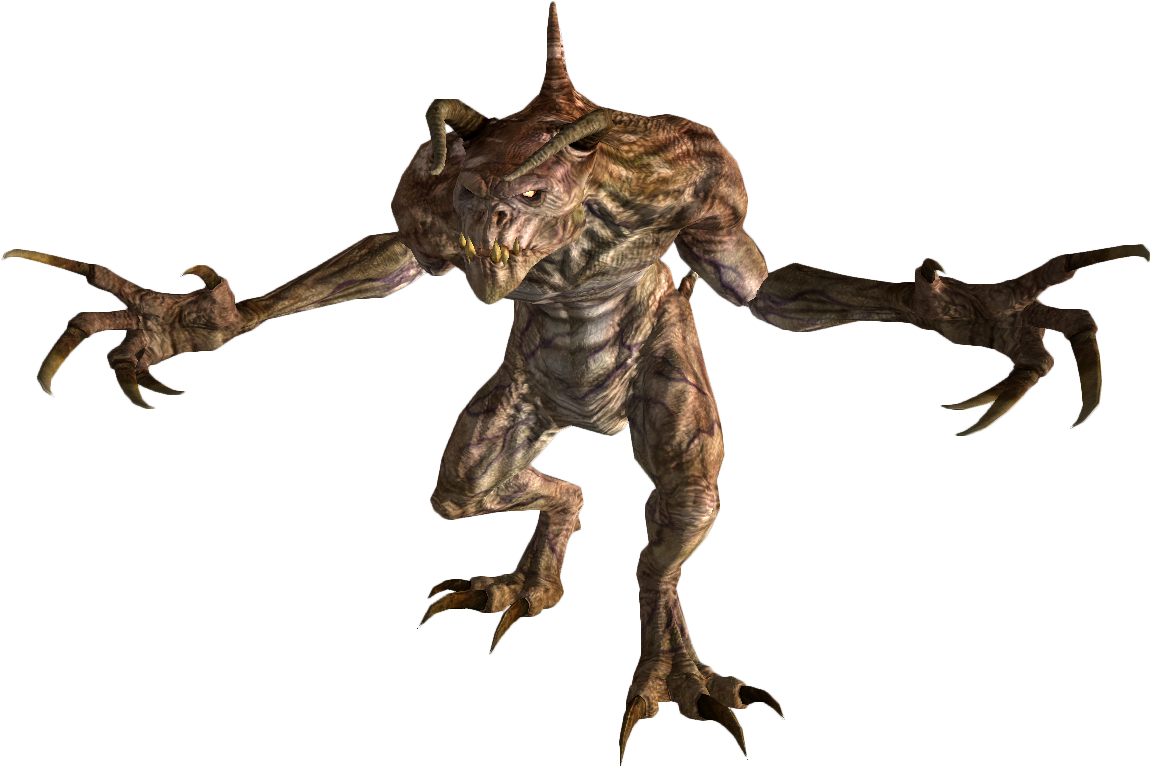 With Bethesda's New Inclusion To The Series, The Game - Deathclaw Png (1200x800), Png Download