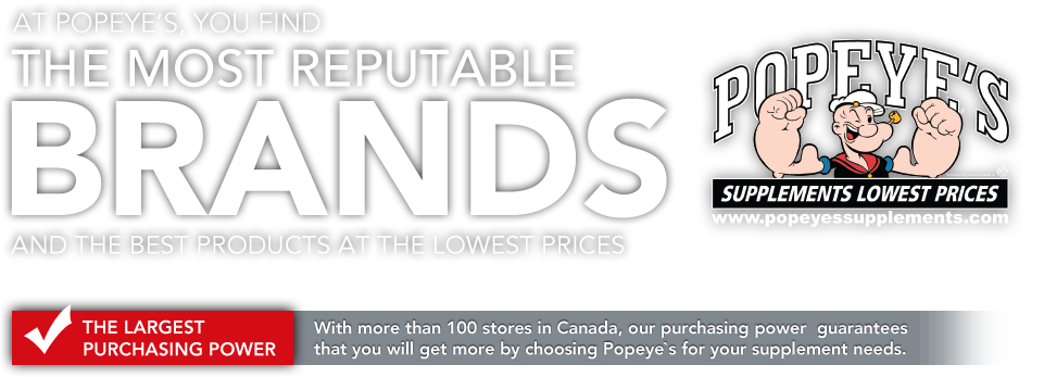 Popeye's Supplements (970x442), Png Download