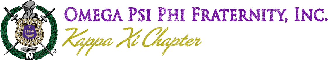 Kappa Xi Header - Greekgear Omega Psi Phi Sports Watch (1200x250), Png Download