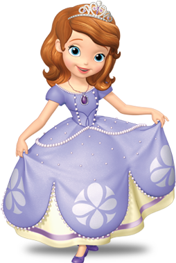 Princess Sofia Cake, Princess Party Foods, Princess - Sofia The First 3d (750x500), Png Download