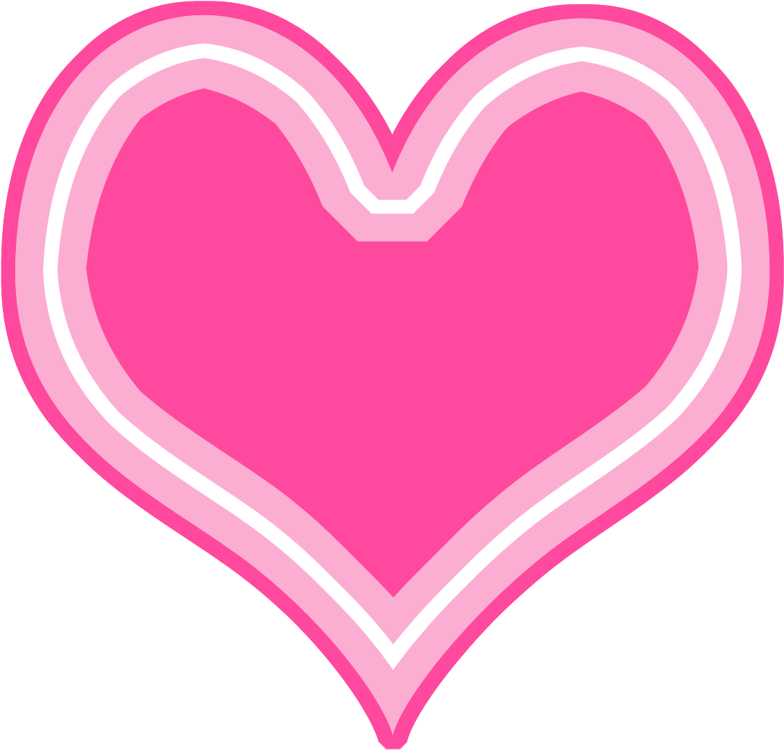 Free Digi Scrapbook Pink Hearts - Bob Seger Smokin Op S (1200x1200), Png Download
