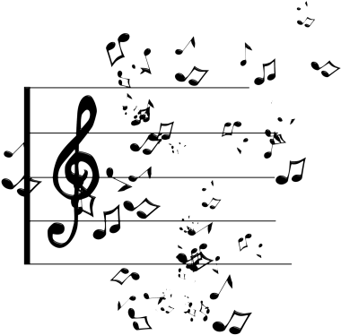 Creditos - Designsbytishia - Anniversaire Note De Musique (400x400), Png Download