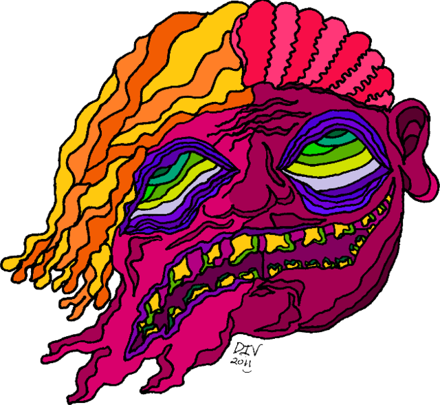 Melting Face - Melting Face Png (640x588), Png Download