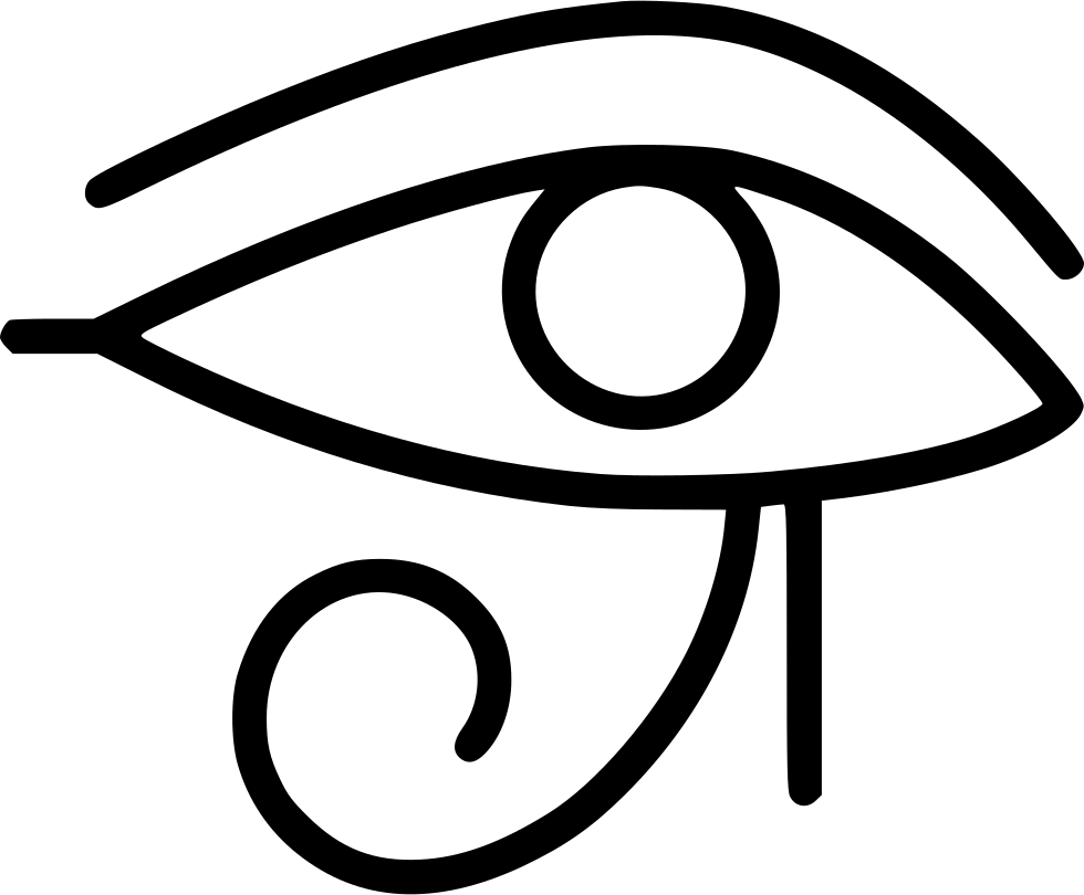 Pharaoh Eye Comments - Pharaoh Icon Png (980x810), Png Download