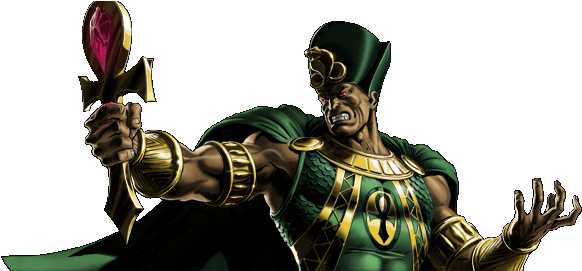 Living Pharaoh Dialogue - Living Pharaoh Marvel (588x270), Png Download