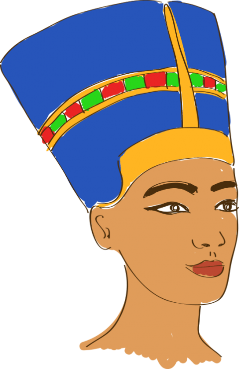 Free Png Pharaoh Png Images Transparent - Pharaoh Cartoon (480x741), Png Download